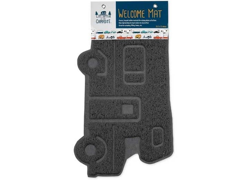 LIBATC Camco - Scrub Rug, Gray, Retro Class C