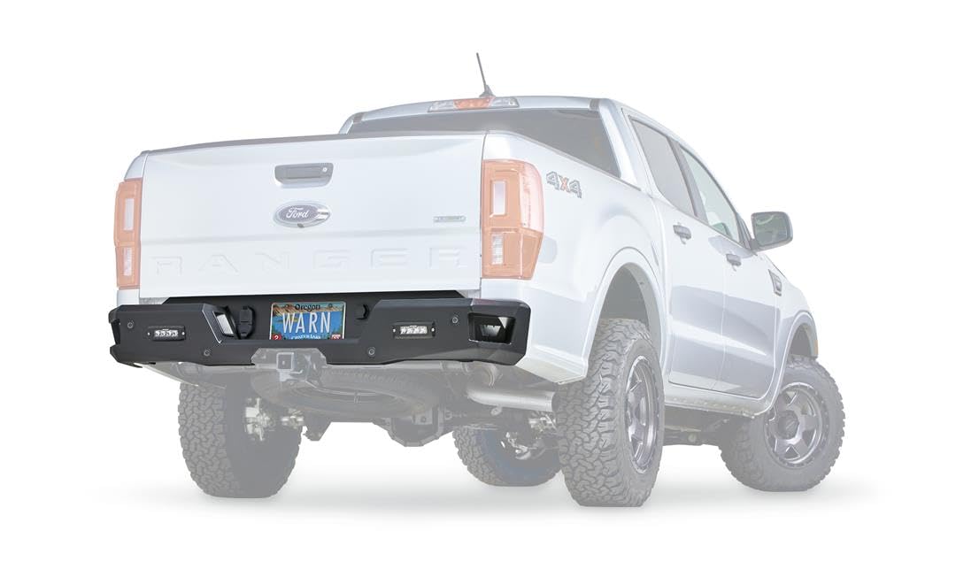 Ascent WARN 105863 Rear Bumper, Fits: Ford Ranger (2019-2020)