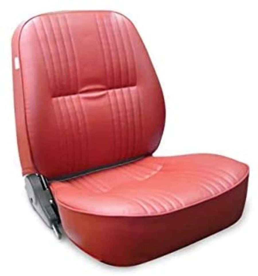ProCar 80-1400-58L Red Vinyl Racing Pro90 Low Back Recliner Left Seat by Scat