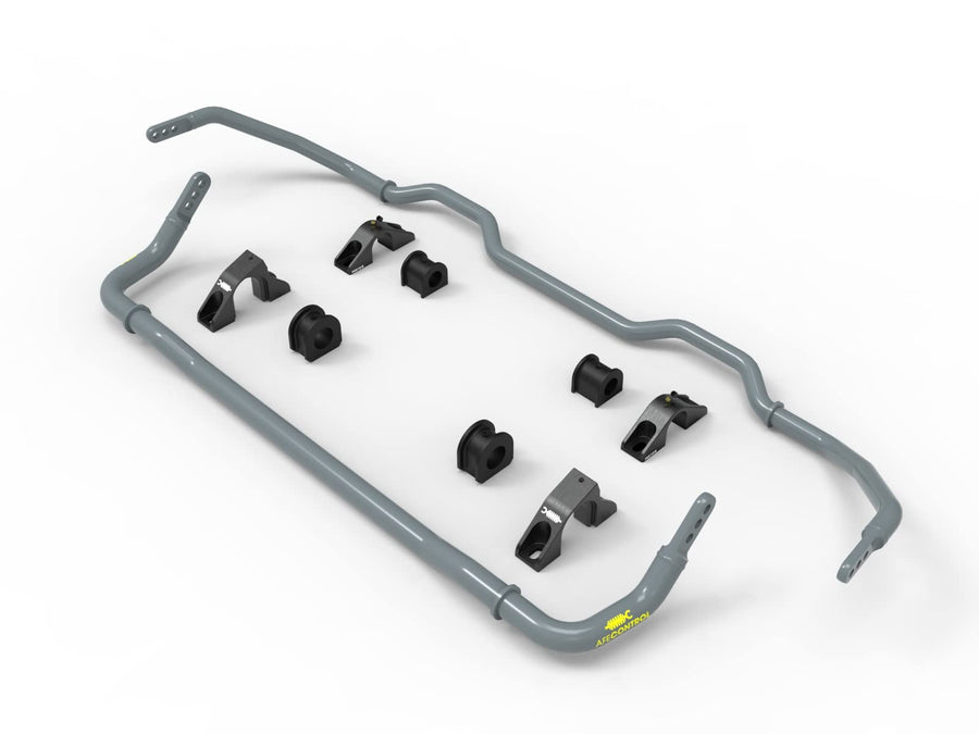 aFe Power Front and Rear CONTROL Sway Bar Set Gray Fit Tesla Model 3 18-23 AWD 440-901001-G