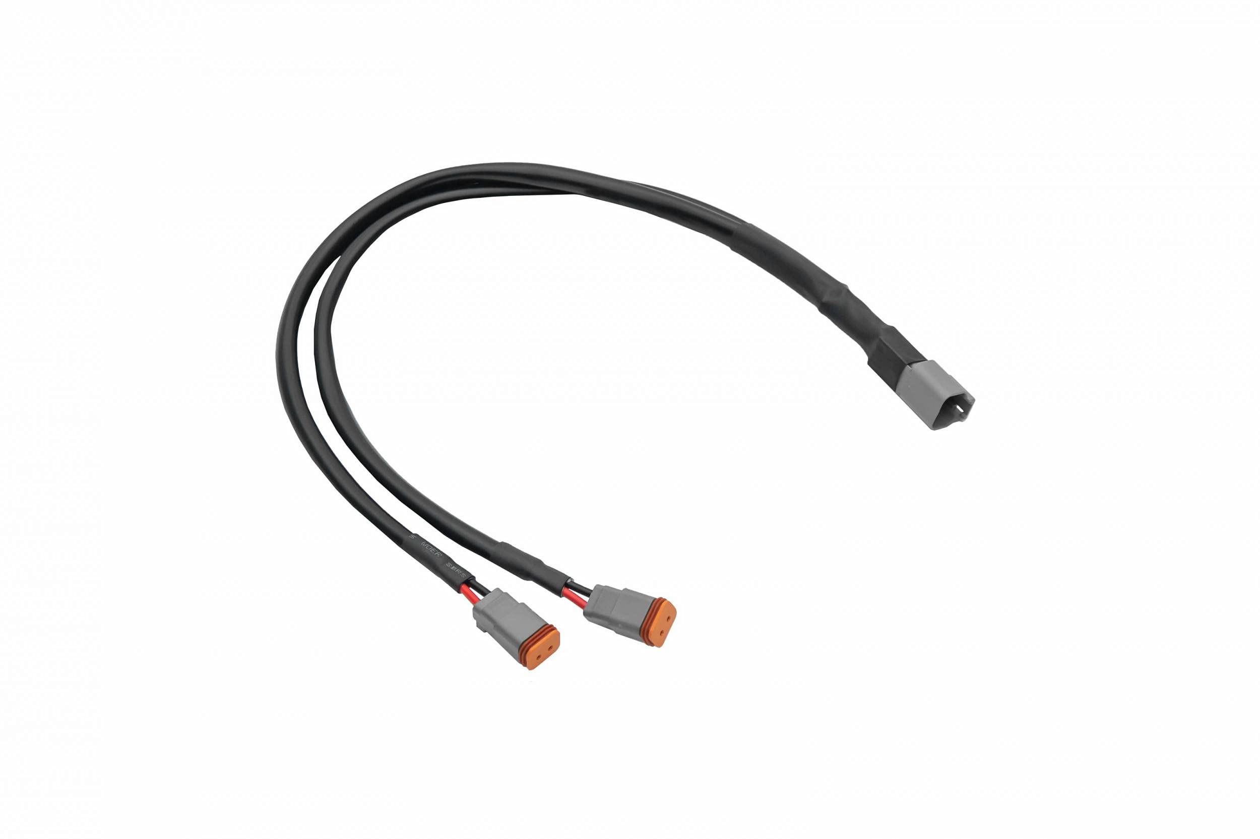1 FT Universal DT Splitter to connect 2 LED Light Bars, 200 Watt or below - PN #Z3900ALO-AW6