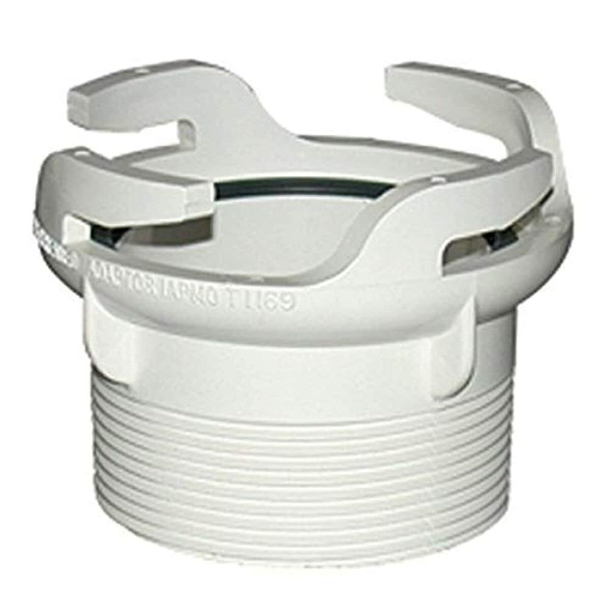 Threaded Thetford Hose Adapter , White (03696