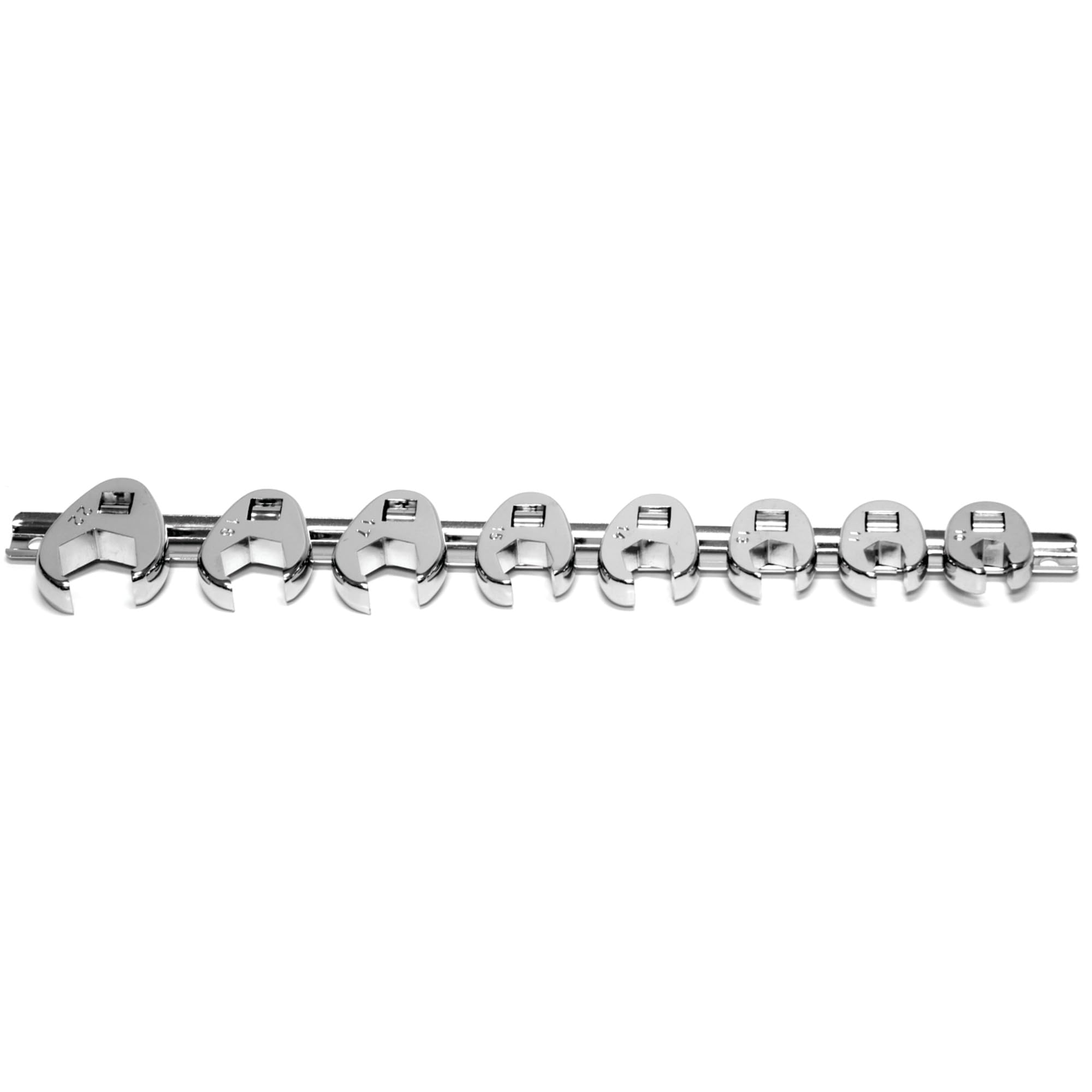 W352 Performance Tool Metric Crowfoot Wrench Set, 8-Piece