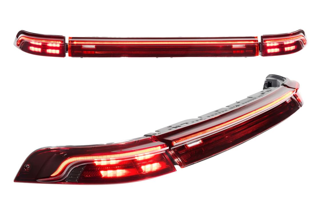 Morimoto XB LED Taillights Porsche 911 Fits 993 94-98, Plug and Play LED Taillight Assemblies (Smoked)
