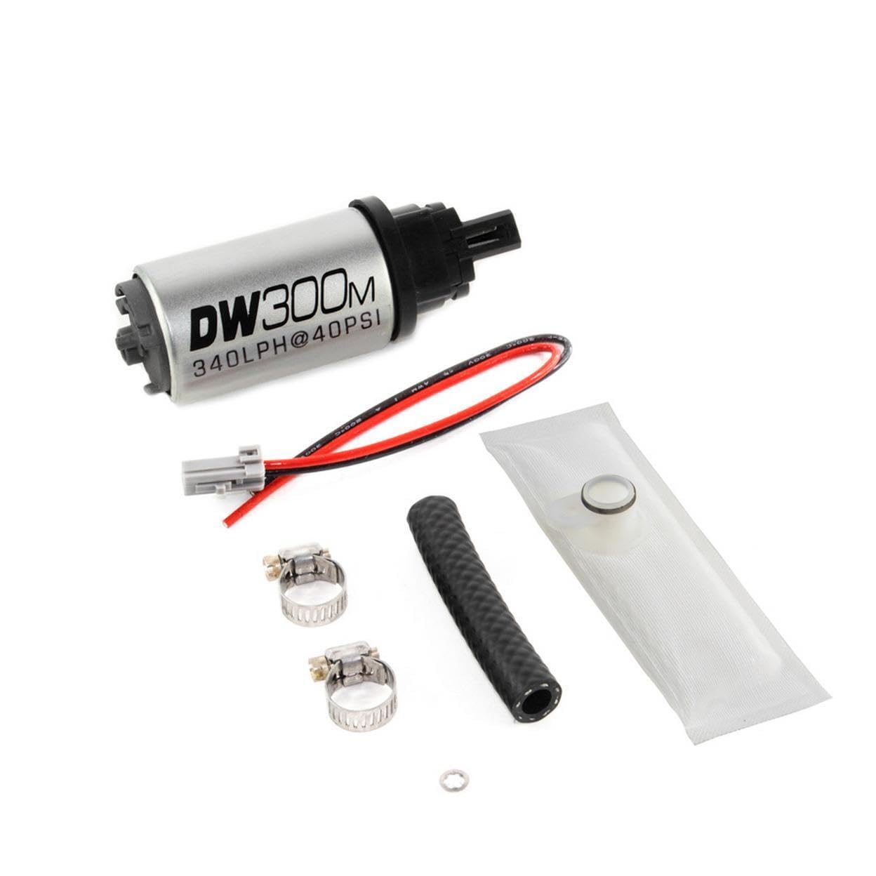 9-305-1037 DeatschWerks in-Tank Fuel Pump (340lph Ford with 9-1037 Install Kit), 1 Pack