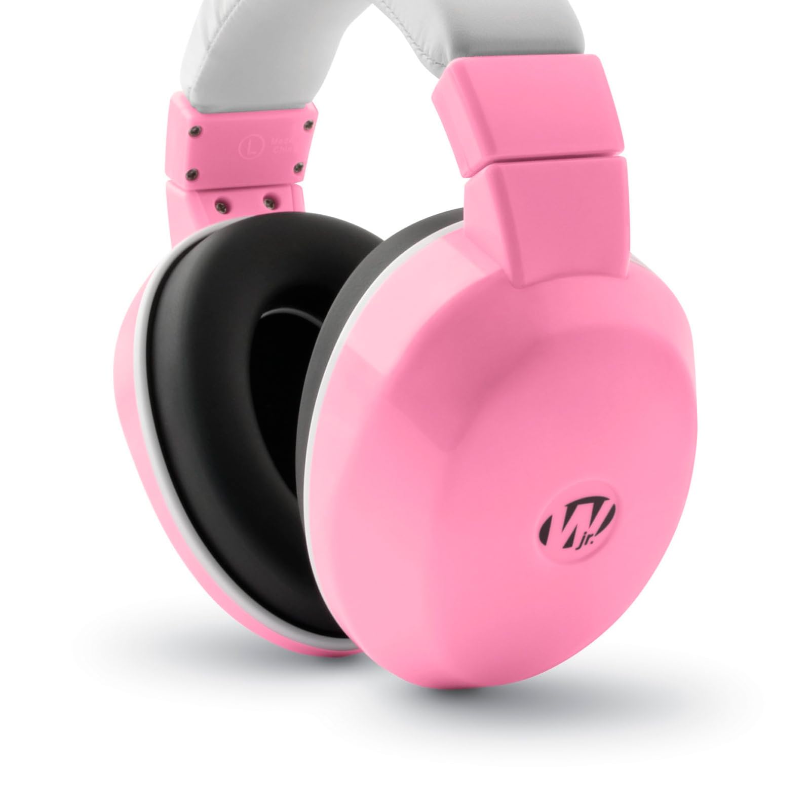Walker's Passive Infant Muffs, 23dB Noise Reduction Rating Loud Sounds Shooting Hearing Protection Passive Muffs for Infants/Toddlers, Attachable Growband Included, Pink