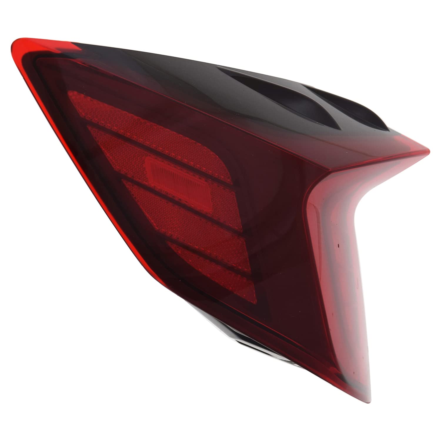 Left-Side TYC 11-9198-00 Tail Light Assembly Compatible with 2020-2021 Hyundai Santa Fe