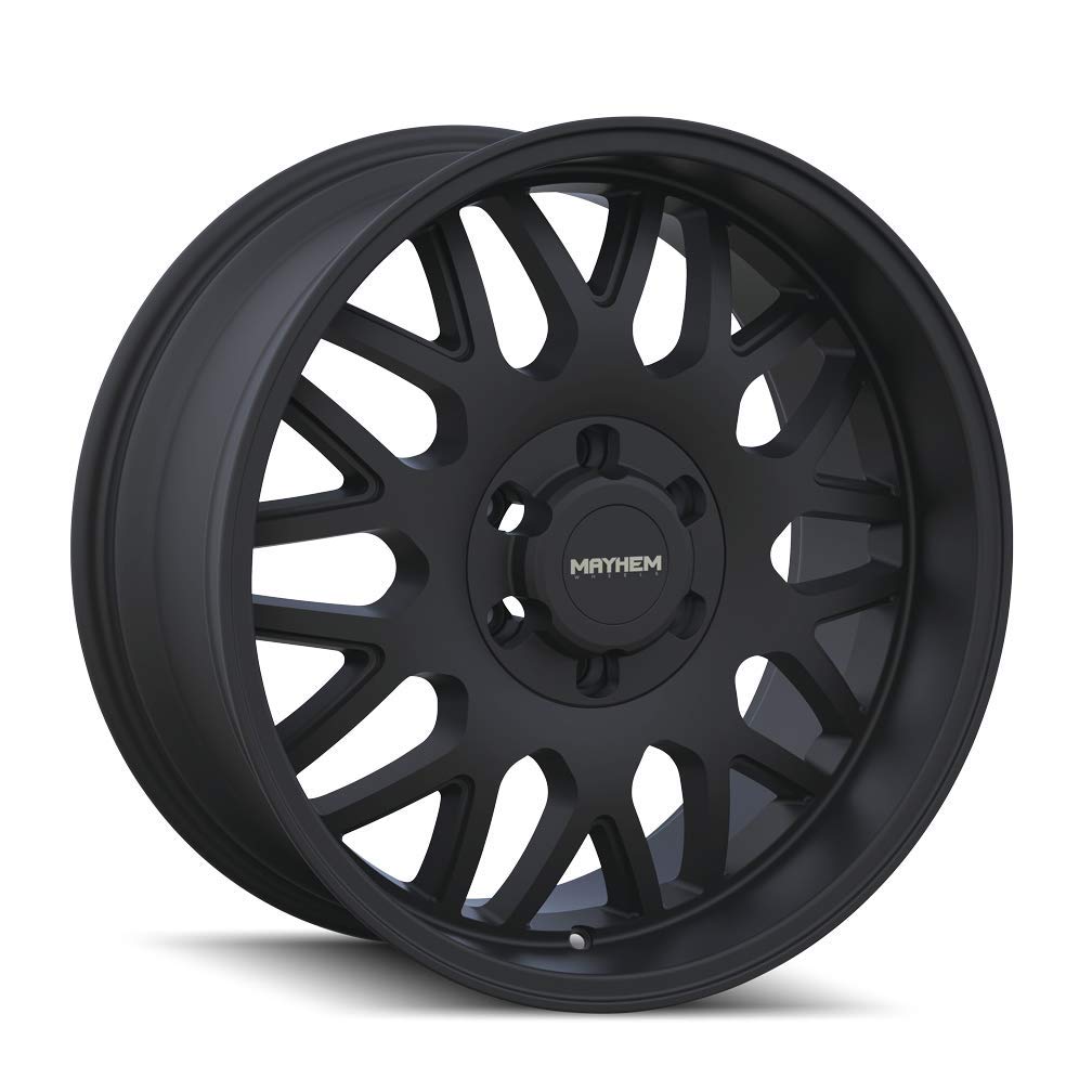 20x10 MAYHEM TRIPWIRE (8110) 6x135-19et mm Matte Black Wheel