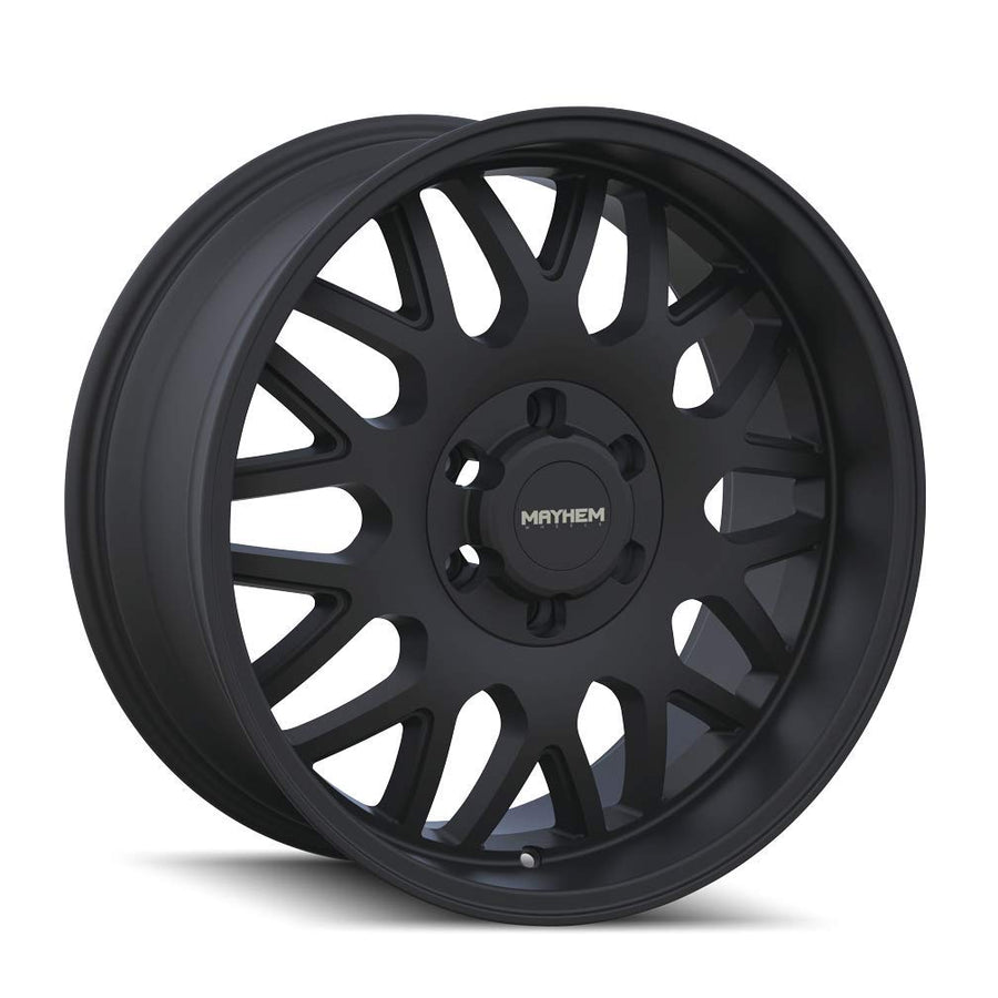 20x10 MAYHEM TRIPWIRE (8110) 6x135-19et mm Matte Black Wheel