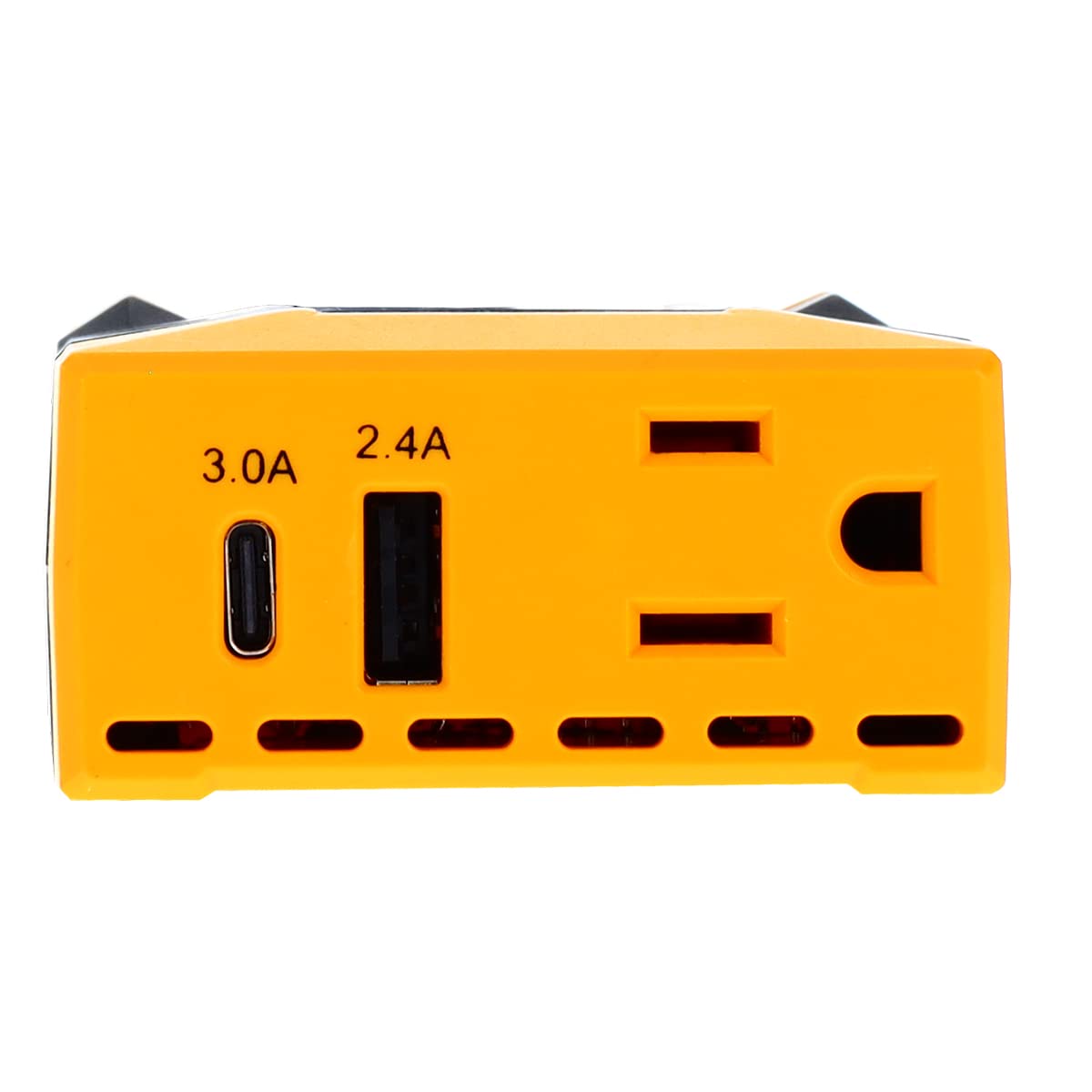 PowerDrive 65 Watt PWD65 Slim Power Inverter 12v DC to 110v AC with Outlet and 2 Ports