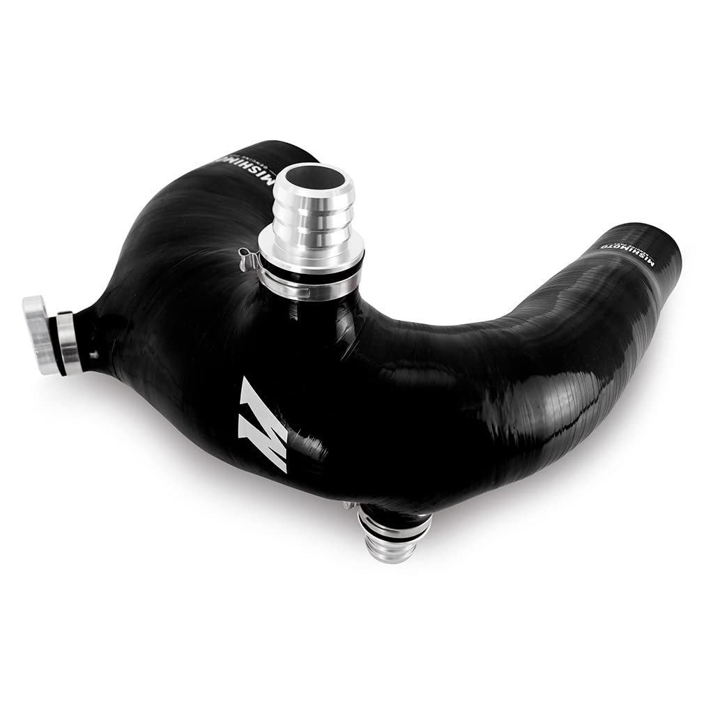 Silicone Intake J-Tube Mishimoto Compatible With Polaris RZR XP Turbo 2016+, Black