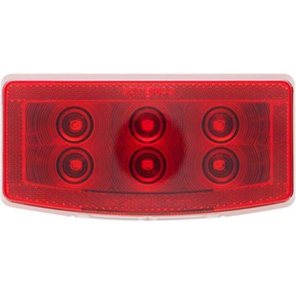 Optronics 6 LED RV Combination Tail Light Red (Passenger Side with LIFETIME LED Warranty)