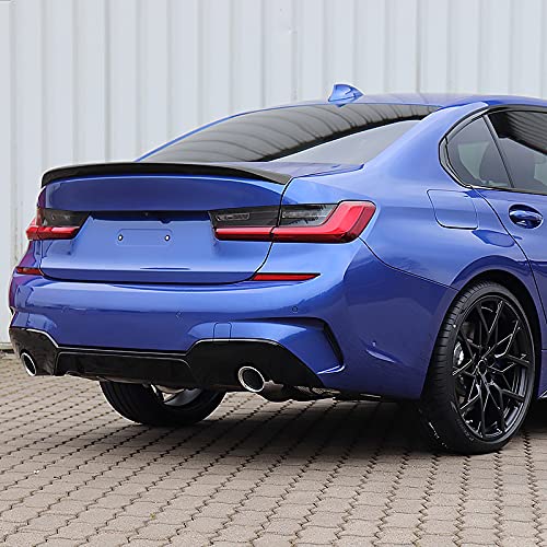 Matte Black ABS Rear Trunk Spoiler for BMW G20 3-Series Sedan Models Spec-D Tuning