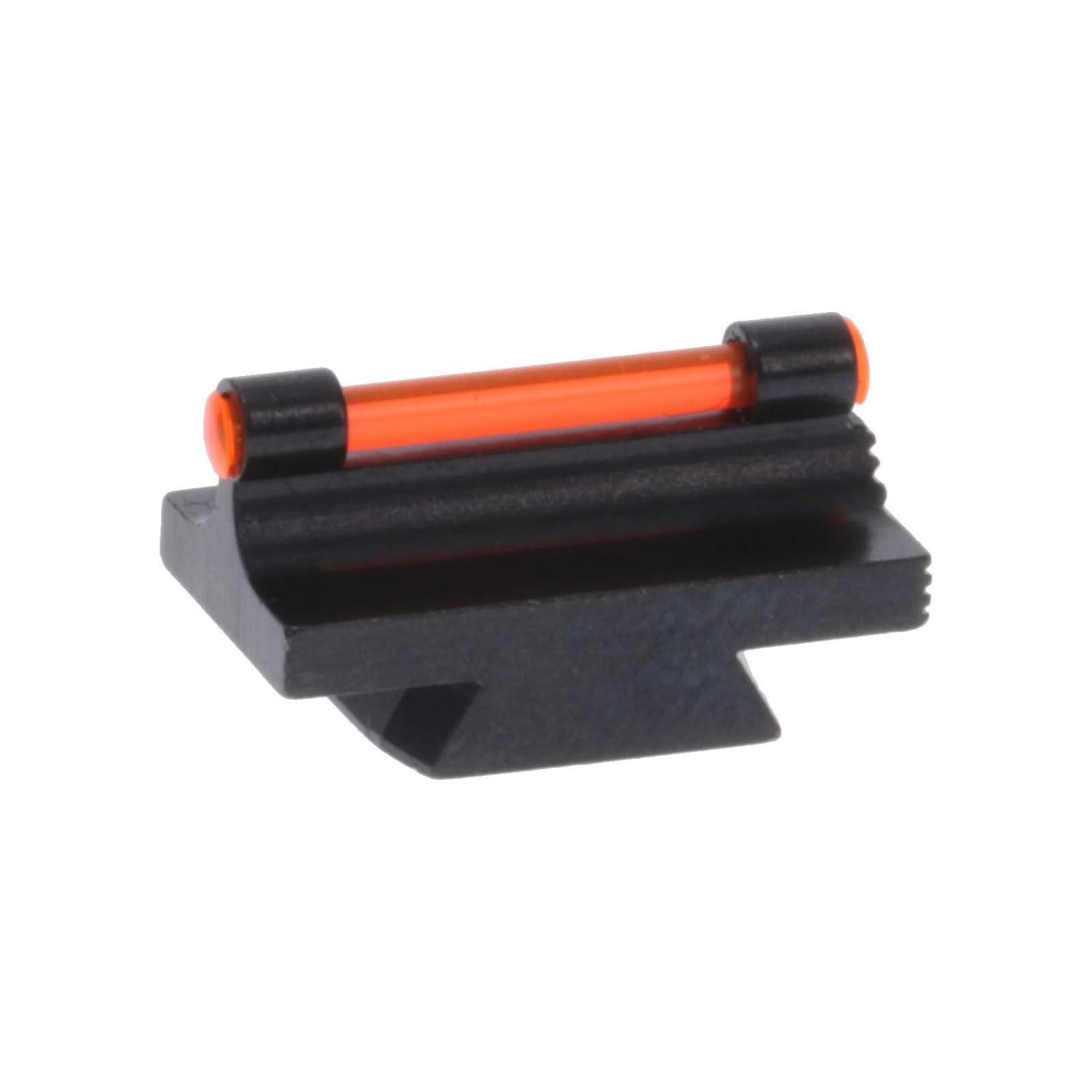 3/8-Inch TRUGLO Dovetail Front Steel Gun Sight Replacement Fiber Optic Ramp Sight - .343", RED