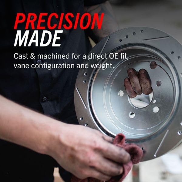 PowerStop - 16-22 Nissan Titan XD Evolution Drilled & Slotted Front Left Rotor (JBR1754XL)