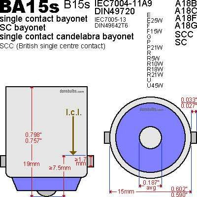 Single Pole Based Starlights 1383-230, 12 Volt Flood LED Replacement Bulb