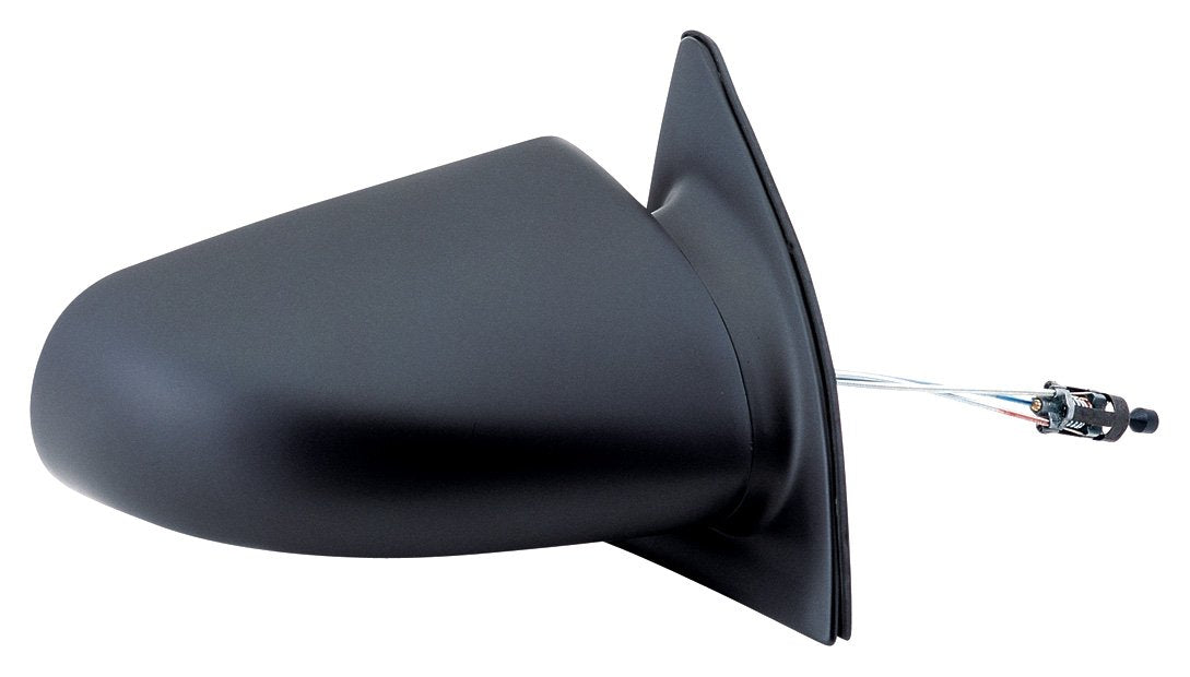 Mirror Passenger Side for Saturn Coupe, Black, Non-Foldaway, Manual