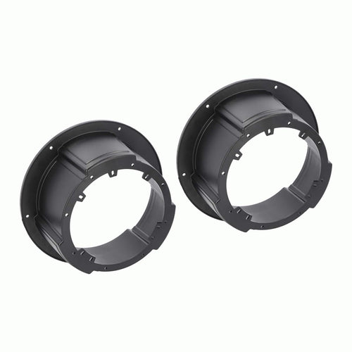 Metra Pair of 82UNIV65POD Universal Speaker Adapter Plates Surface Mount 6.5-Inch or 6.75-Inch-Black