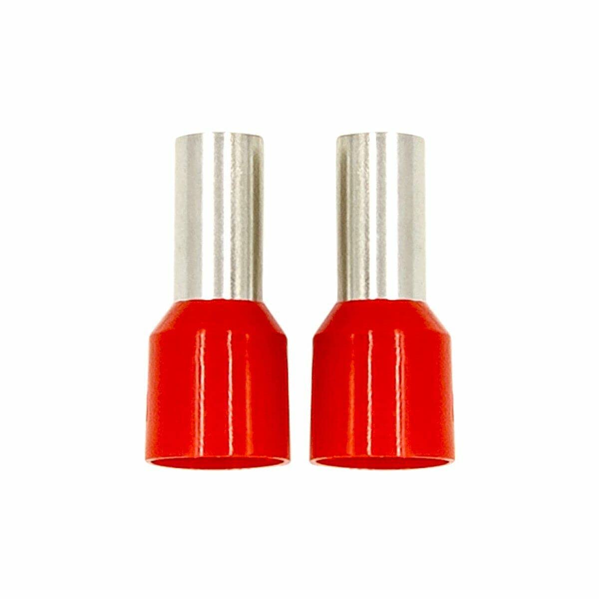 Ferrules Install Bay - Red 8Ga - 50 Per Bag