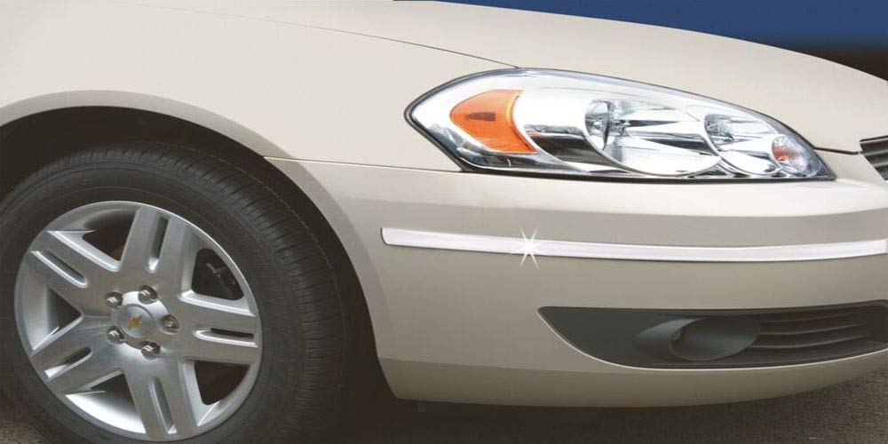 Cowles - Universal Premium Body Molding for All Vehicles - Easy Install, Chrome Finish, 1" by 12 ft, UV Protected, Long Lasting Flexible PVC