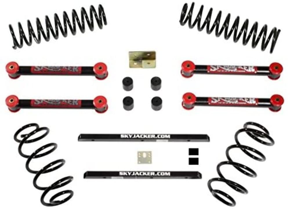 Skyjacker Performance Strut Suspension Lift Kit HL30STK 2-3 in. Lift Incl. Adjustable Front Struts Rear Lift Blocks