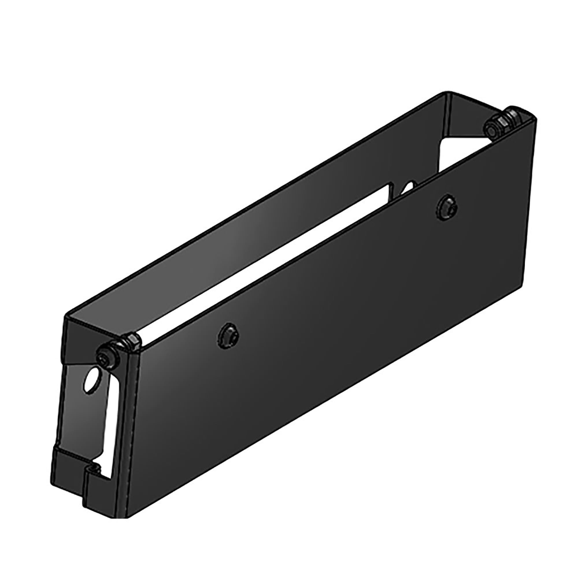 Winch Mount License Plate Relocator Westin 46-20065 Steel Black Powder Coat Winch Mount License Plate Relocator