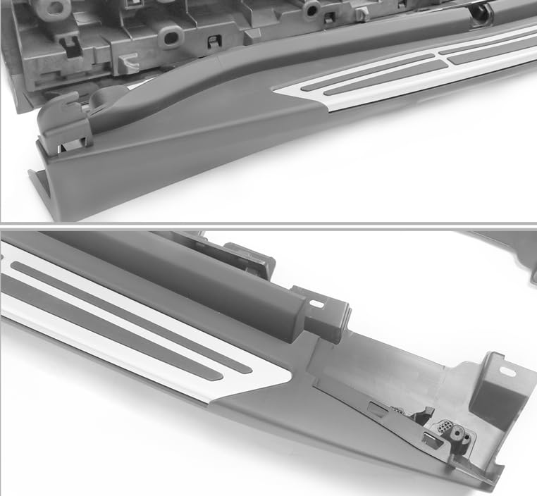 Aluminum Black Horse OEM Replica Running Boards Compatible with 2019-2024 BMW X5