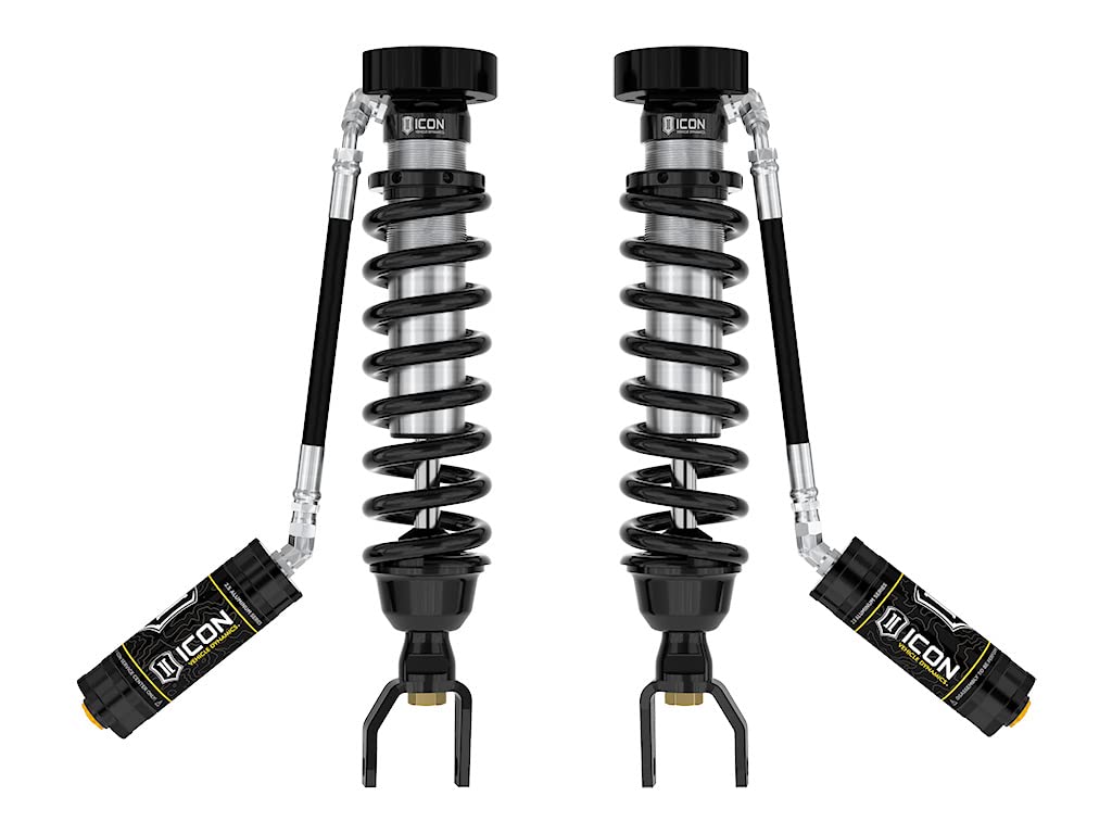 2-3 Lift ICON, Front, 2.5 VS Remote Reservoir Coilover Kit, Compatible with 2019-Up Ram 1500, 211015