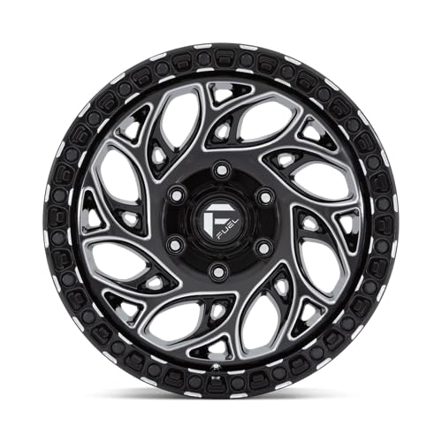 1PC Fuel D840 18X9 5X150 G-BLK-MILL -12MM - D84018905645