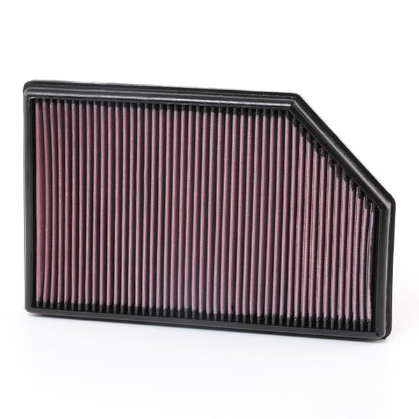 K&N Engine Air Filter: Replacement Car Air Filter, Reusable, Clean Every 75,000 Miles, Washable, Premium: Compatible with 2005-2018 Volvo (S60, Cross Country, II, V60, Hybrid, XC60, S80, XC70),33-2388