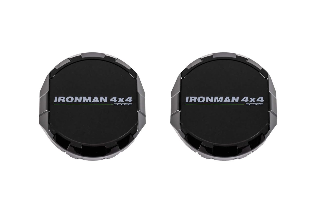 IM4x4 Ironman 4x4 7" Scope LED Driving Light Covers (Black)