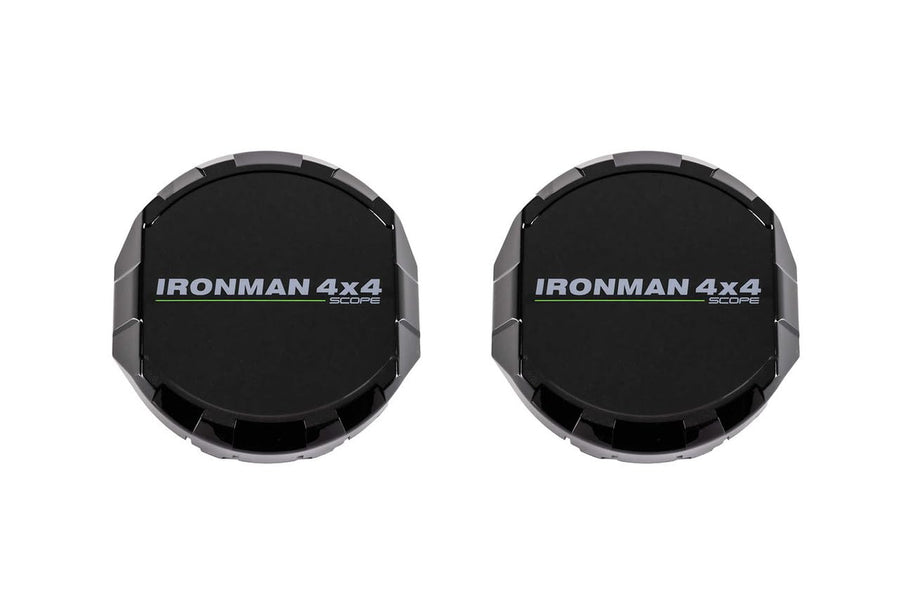 IM4x4 Ironman 4x4 7" Scope LED Driving Light Covers (Black)