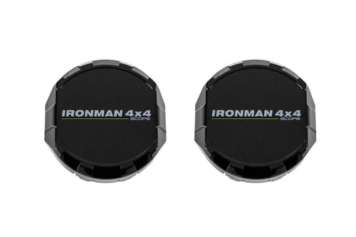 IM4x4 Ironman 4x4 7" Scope LED Driving Light Covers (Black)