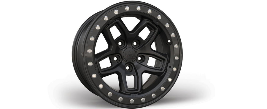 Satin Black AEV Protection Ring Kit M10 for AEV Borah and Crestone DualSport Wheels
