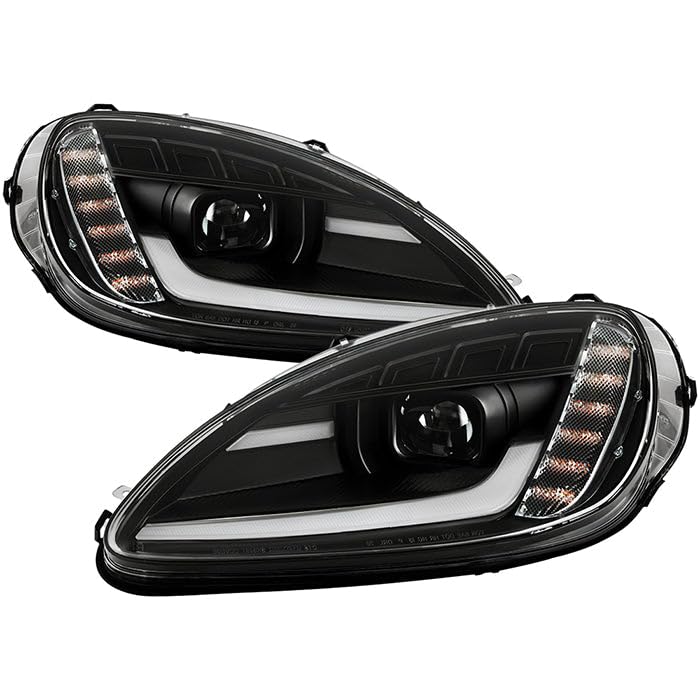 Headlights Spyder Apex (PRO-YD-CCORV05AP-SEQ-BK)