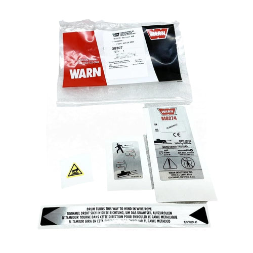 Label WARN 38307 Kit