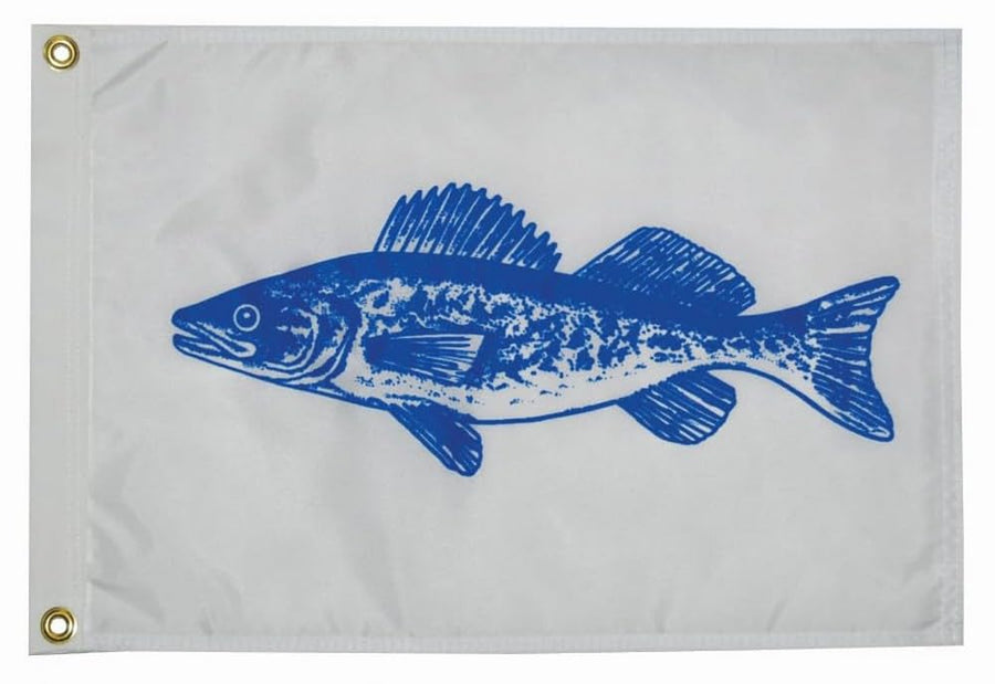 Fisherman's Catch Boat Flag TAYLOR MADE PRODUCTS - Walleye