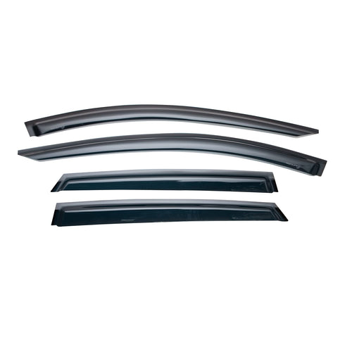 TrailFX Window Vents Rainguard Fits Ford Escape 2020-2022 Smoked Acrylic Low Profile Tape-On Side Four Piece Deflectors TrailFX 4428H