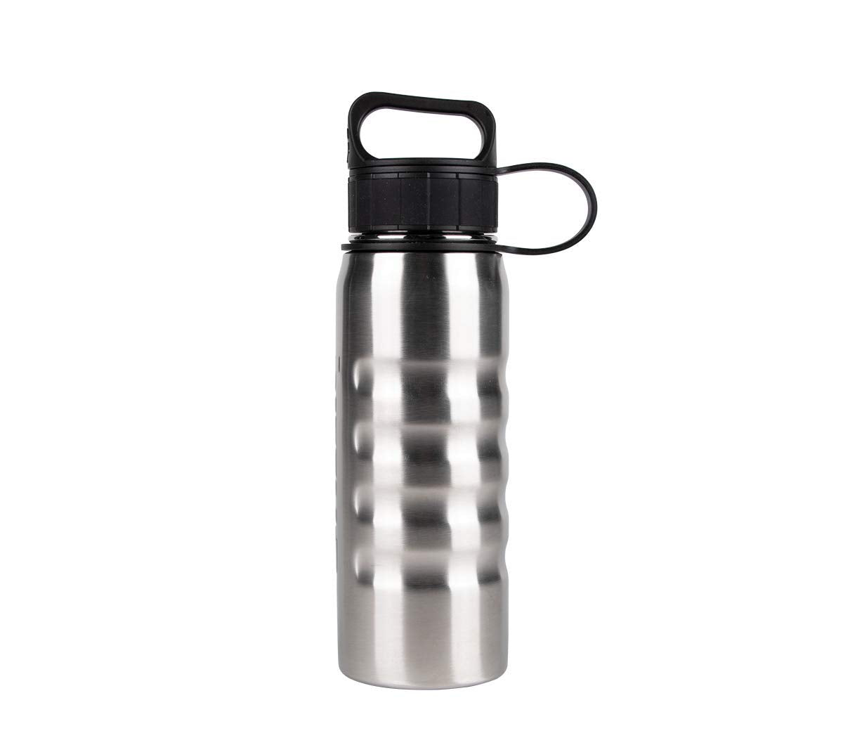 20 oz Grizzly Grip Water Bottle | Vacuum Insulated | Stainless Steel with Insulated Lid | For Gym Women Men Beach Camping Hiking Fishing Hunting Sports | Brushed