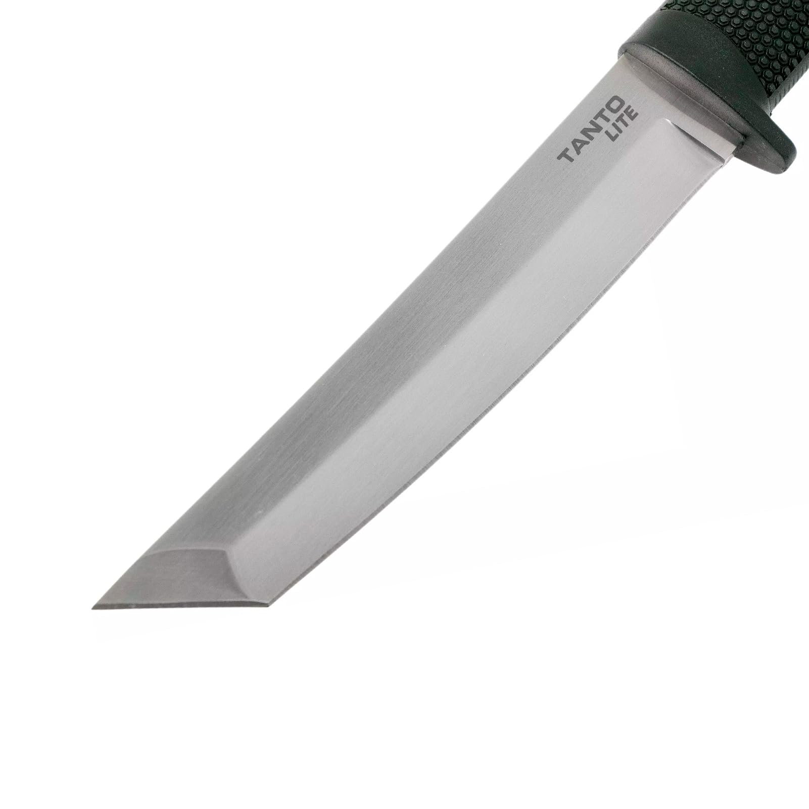Cold Steel Durable Tanto Lite Lightweight German 4116 Stainless Steel 6" Fixed Blade Outdoor Hunting Utility Knife, Non-Slip Kray-Ex Handle, Secure-Ex Sheath