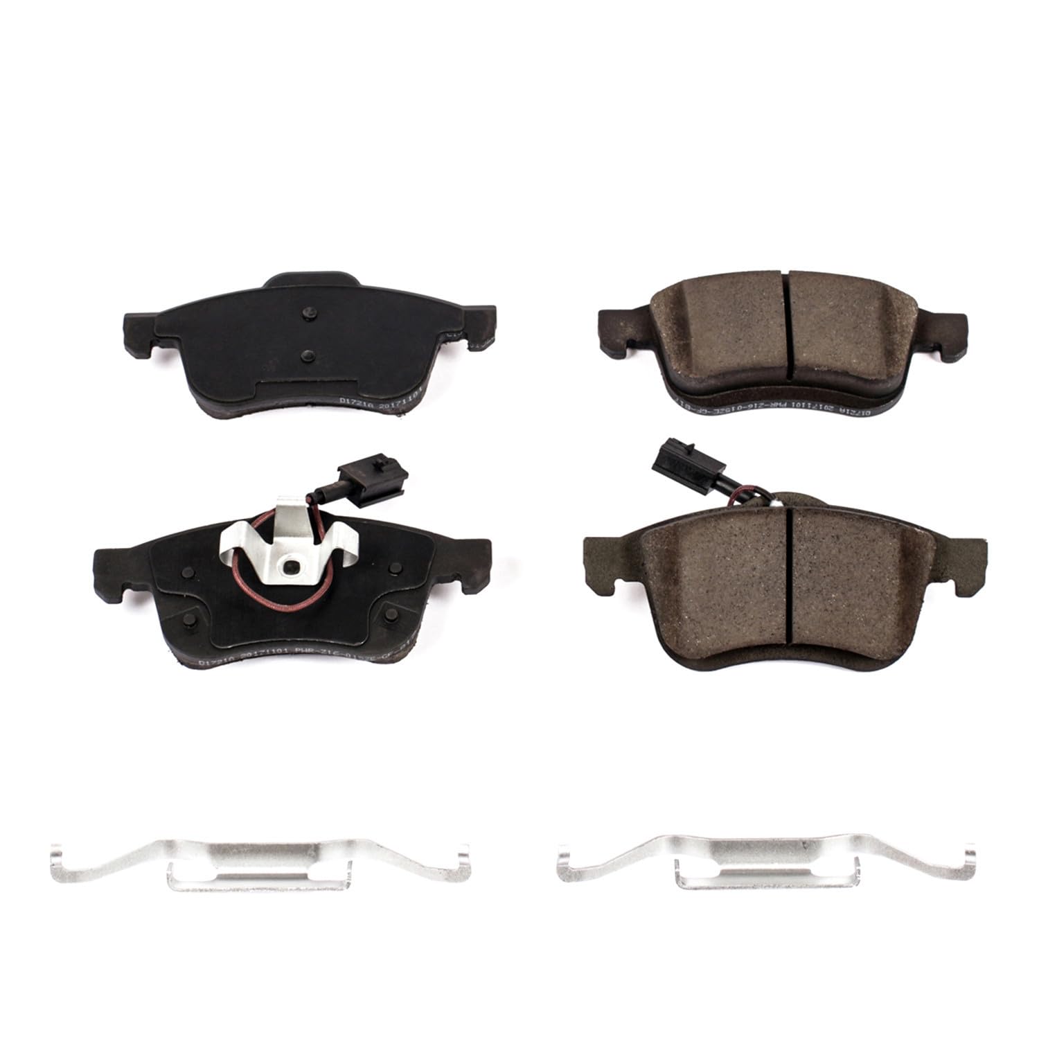 Power Stop Brake Kit Front For Ram ProMaster City 2015-22 - Ceramic Brake Pads With Installation Hardware, 17-1721A