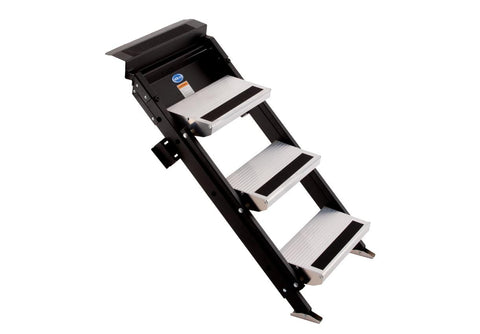 MORryde Flip Tread STP-217 RV Entry Step - 3-Step
