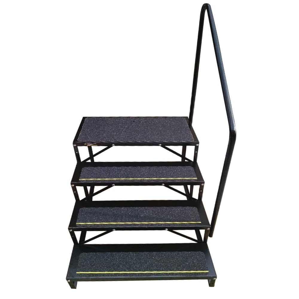 Econo Porch-3-Step Stromberg Carlson Park Model, Black