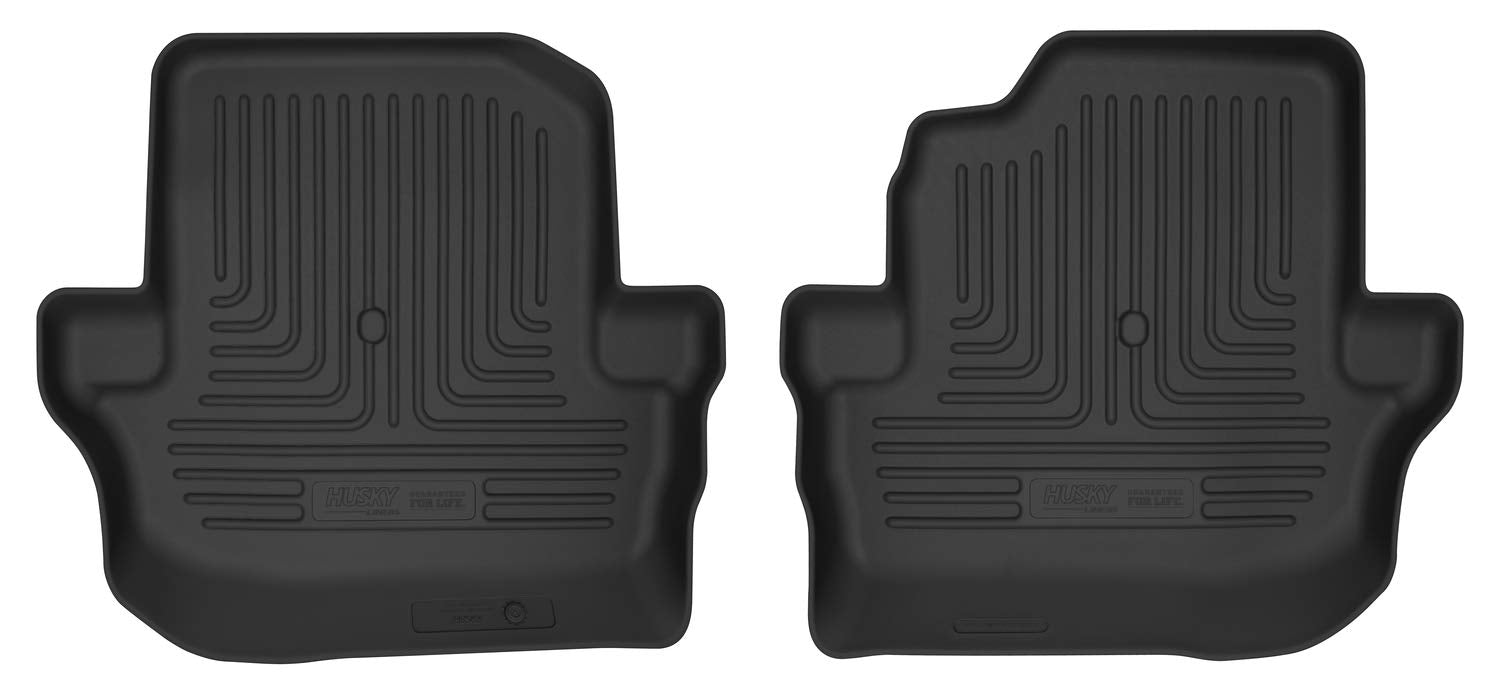 Husky Liners Floor Mats X-act Contour | Fits 2018-2025 Jeep Wrangler JL, 2 Door | 2nd Row, 1-pc Black - 54641