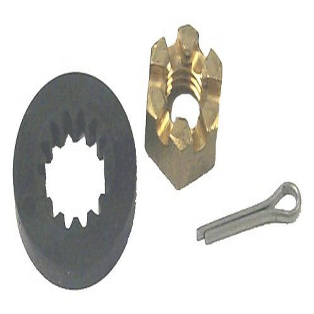 18-3717 Sierra International Marine Prop Nut Kit for Johnson/Evinrude Outboard Motor , white