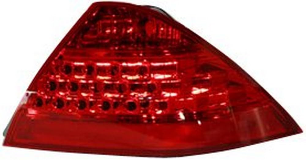 Right TYC Tail Light Assembly Compatible with 2006-2007 Honda Accord