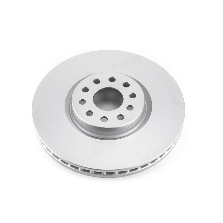 Evolution Coated Power Stop EBR1662EVC Front High Carbon Brake Rotor For Volkswagen Atlas 2018-2021, Volkswagen Atlas Cross Sport 2020-2021 [Model Specific]