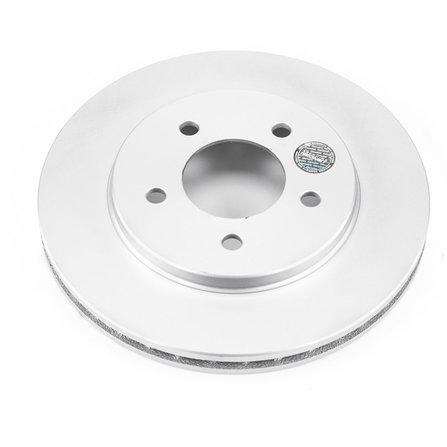Power Stop AR8739EVC Genuine Geomet Coated Front Brake Rotor For Grand Voya, Prowler, Town & Country, Voya, Caravan, Grand Caravan, Grand Voyager, Prow, Prowler, Voyager [Model Specific]
