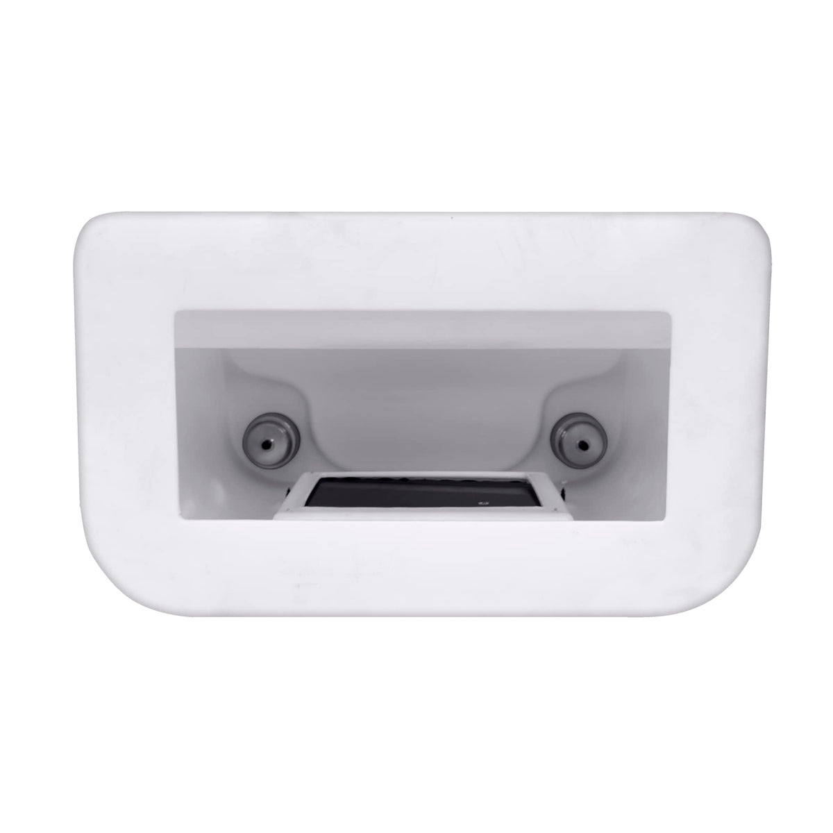 8WD1168-204 Wise Deluxe Series Pontoon Steering Console, White