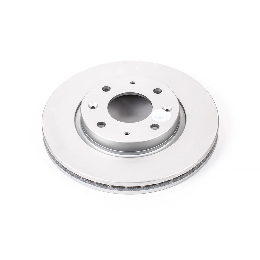 Power Stop Front JBR1515EVC Evolution Geomet Coated Brake Rotor For Kia Spectra 2004-2009, Kia Spectra5 2005-2009 [Model Specific]
